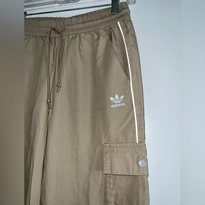 Adidas Beige Cargo Pants